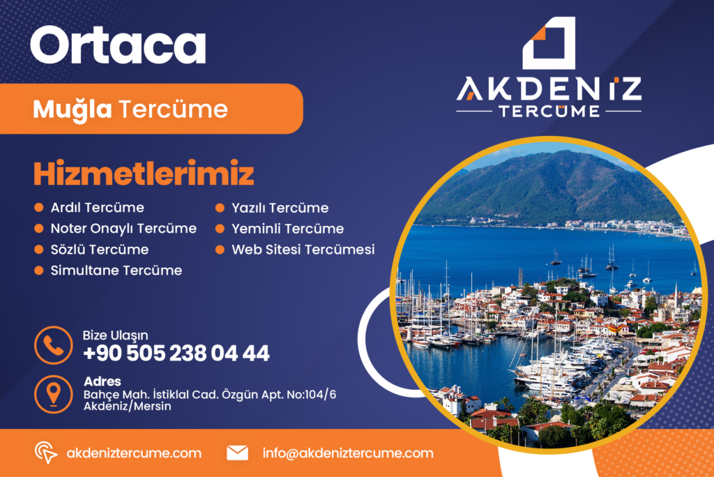 Ortaca Tercüme Bürosu