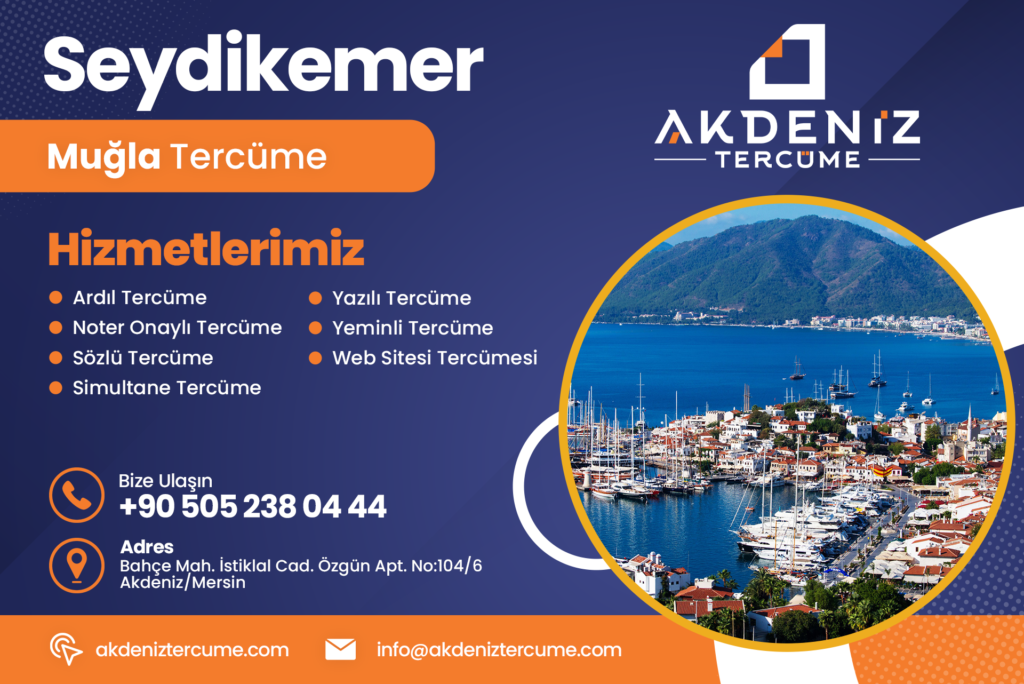 Seydikemer Tercüme Bürosu