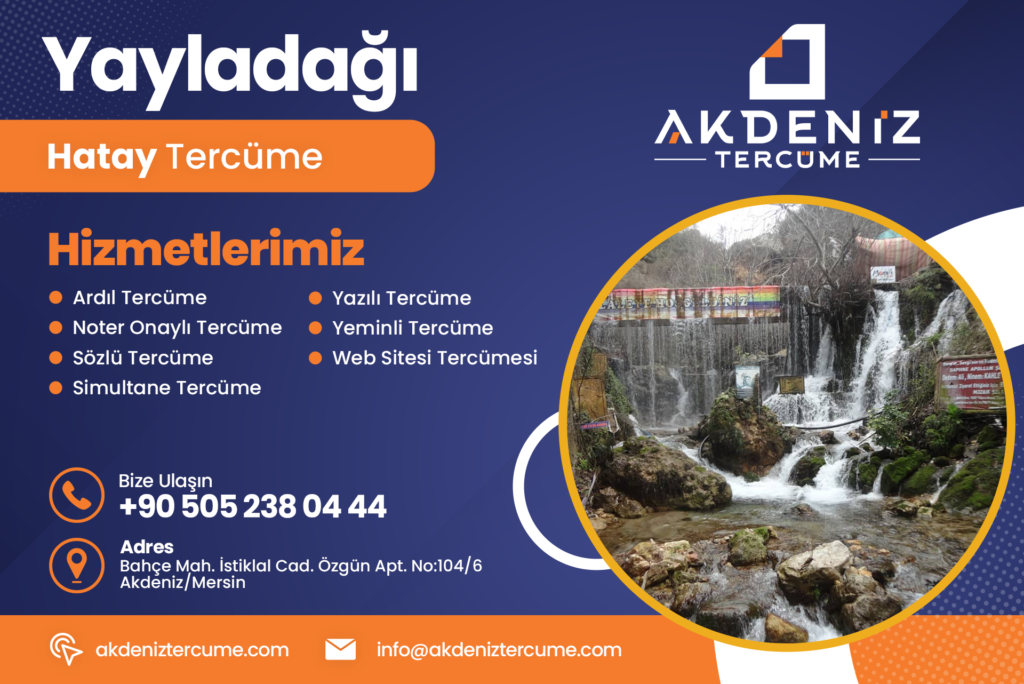 Yayladağı Tercüme Bürosu
