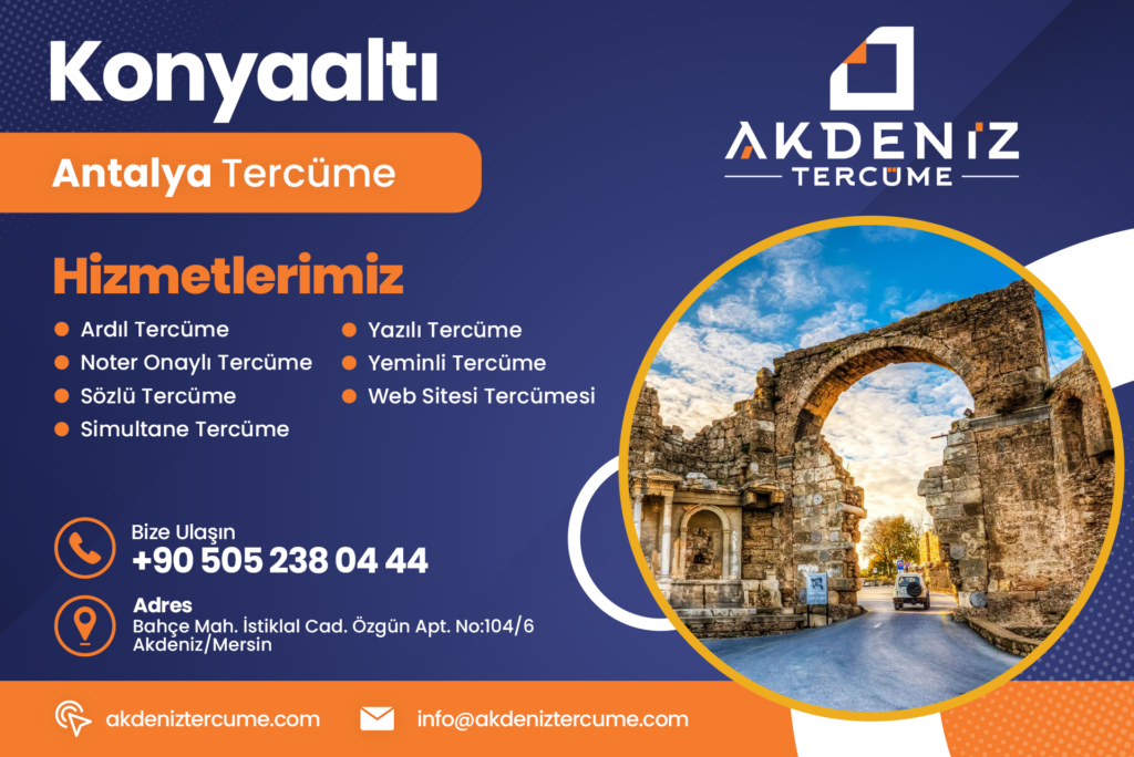 Konyaaltı Tercüme Bürosu