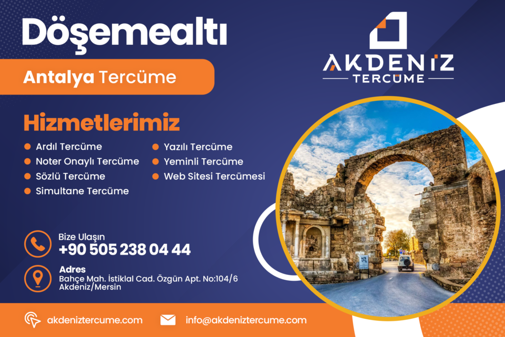 Döşemealtı Tercüme Bürosu