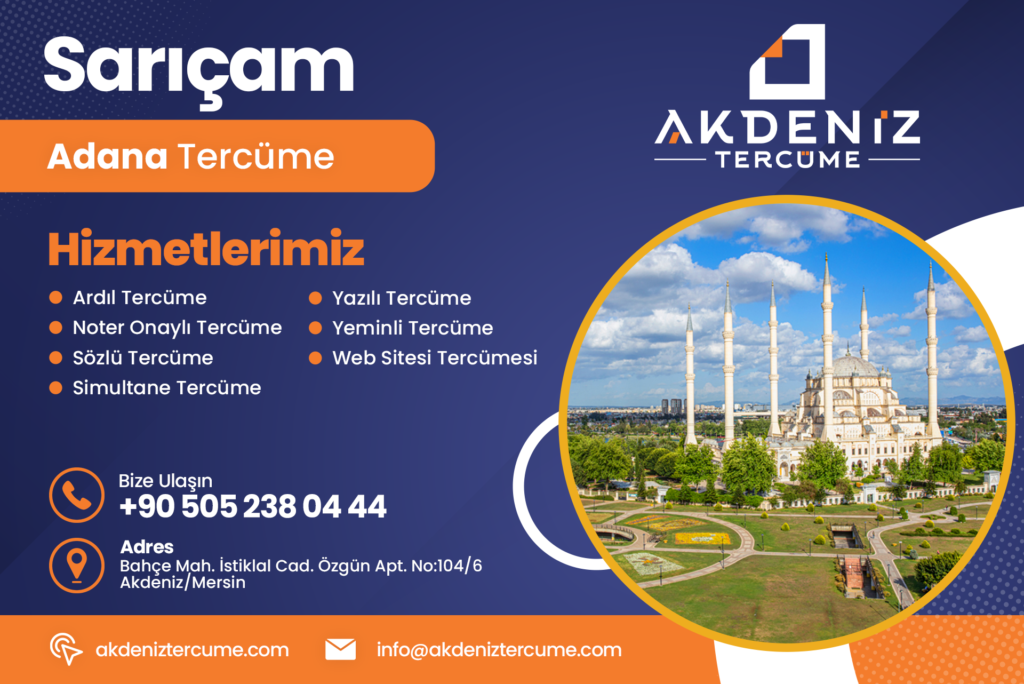 Sarıçam Tercüme Bürosu