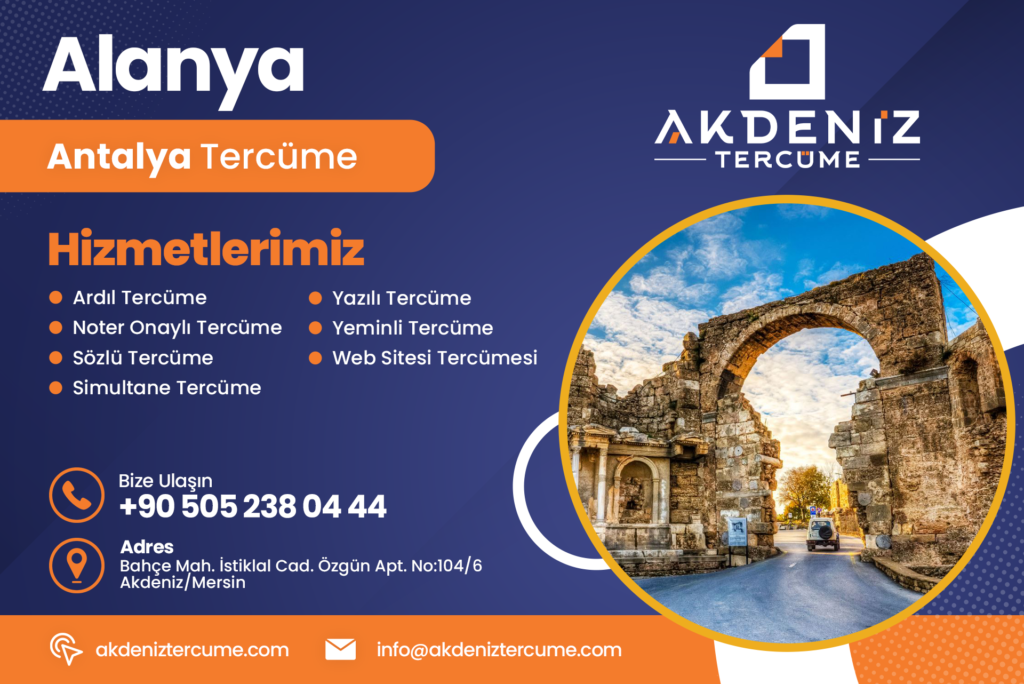 Alanya Tercüme Bürosu