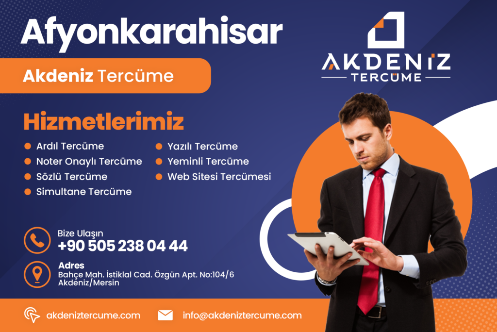 Afyon Tercüme Bürosu