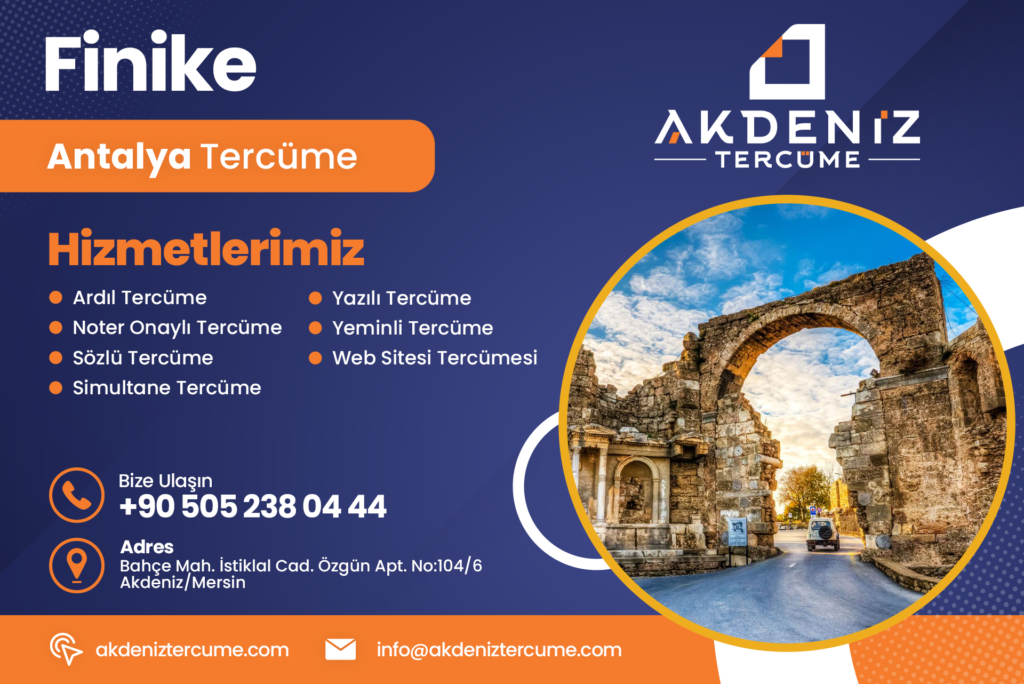 Finike Tercüme Bürosu