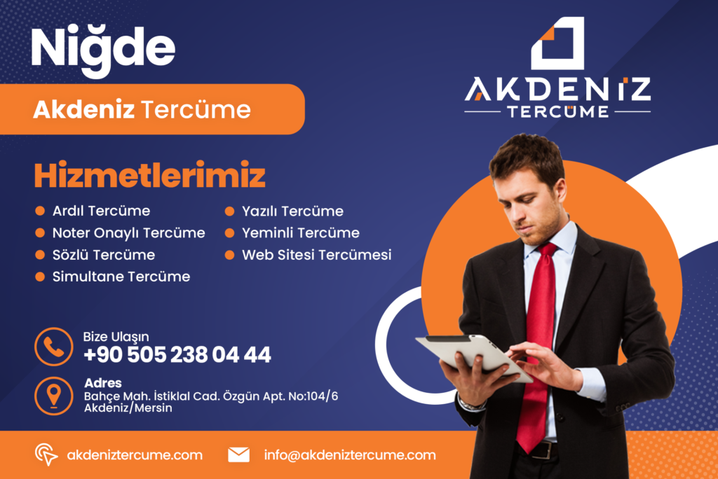 Niğde Tercüme Bürosu