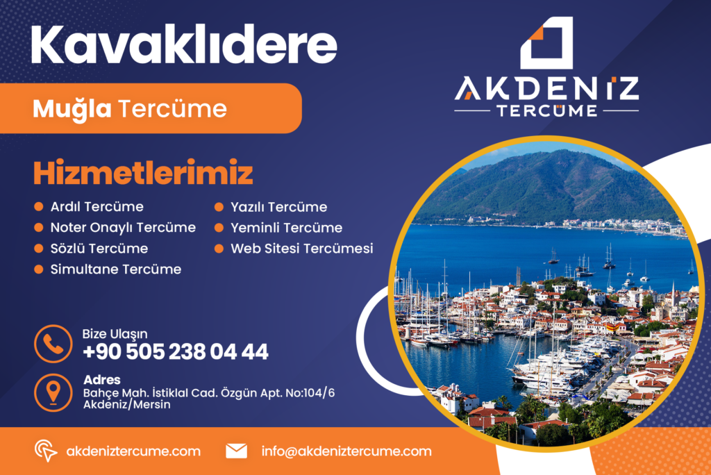 Kavaklıdere Tercüme Bürosu