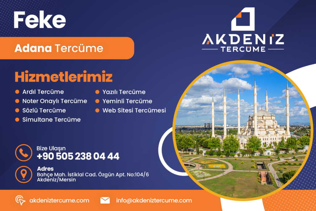 feke tercüme bürosu