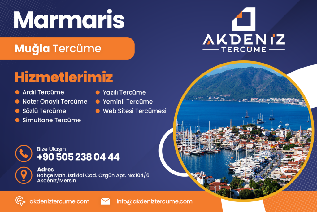 Marmaris Tercüme Bürosu